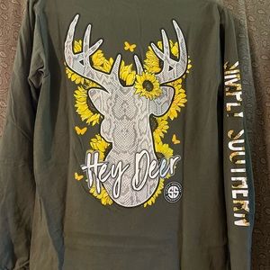 Simply southern long sleeve T-shirt size Small